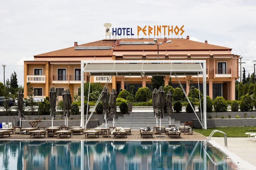 Perinthos Hotel Anchialos Exterior foto