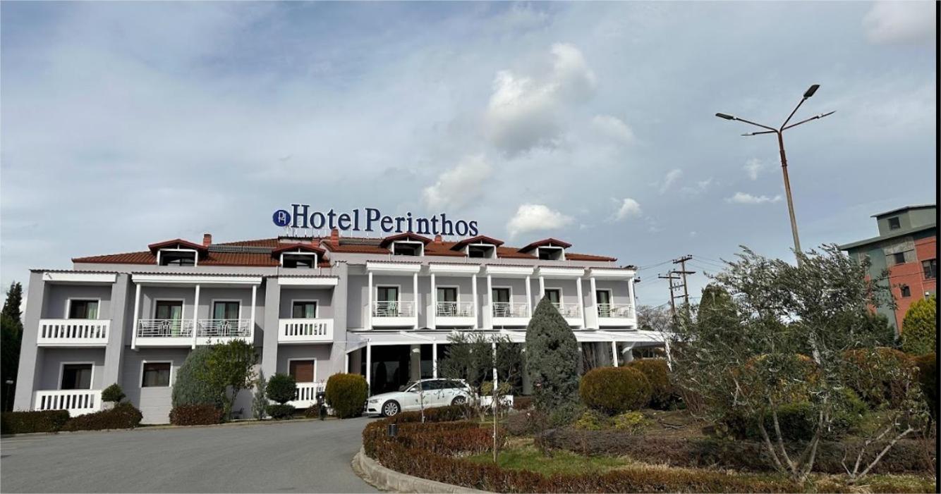 Perinthos Hotel Anchialos Exterior foto