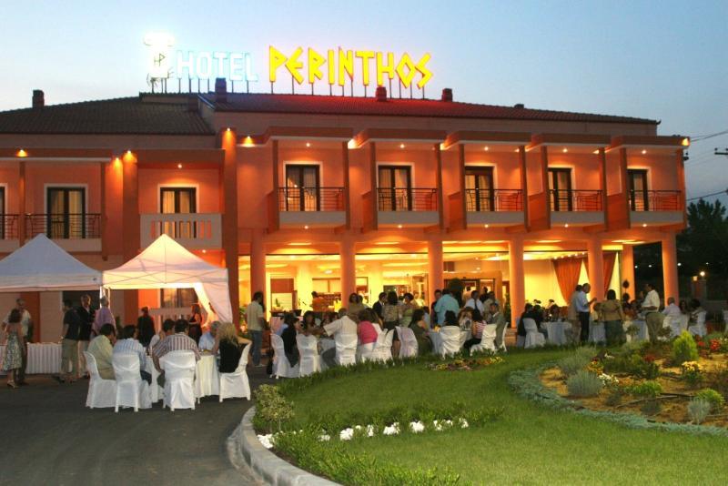 Perinthos Hotel Anchialos Exterior foto